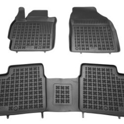 Λαστιχένια πατάκια Rezaw Plast για TOYOTA Corolla (2012-2018) - τύπου σκαφάκι - 3τμχ.