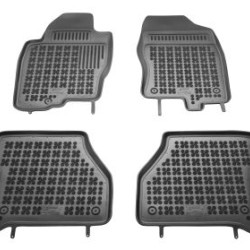 Λαστιχένια πατάκια Rezaw Plast για NISSAN Navara D40 (2005-2015) - τύπου σκαφάκι - 4τμχ.