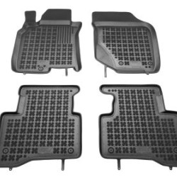 Λαστιχένια πατάκια Rezaw Plast για NISSAN X-Trail T30 (2001-2007) - τύπου σκαφάκι - 4τμχ.