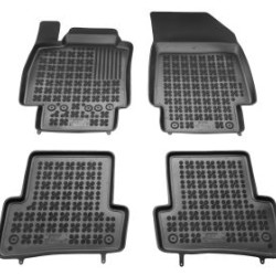 Λαστιχένια πατάκια Rezaw Plast για RENAULT Clio (2005-2012) / Clio IV (2012-2019) / RENAULT Captur (2013-2019) - τύπου σκαφάκι - 4τμχ.
