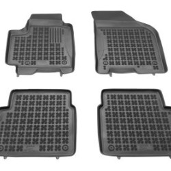 Λαστιχένια πατάκια Rezaw Plast για Chevrolet Aveo I (2003-2011) / Kalos (2004-2007) τύπου σκαφάκι - 4τμχ.
