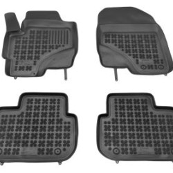 Λαστιχένια πατάκια Rezaw Plast για MITSUBISHI Colt 5 πορτο (2008-2012) / - τύπου σκαφάκι - 4τμχ.