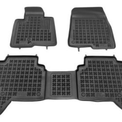 Λαστιχένια πατάκια Rezaw Plast για MITSUBISHI Pajero (1999-2006) - τύπου σκαφάκι - 3τμχ.