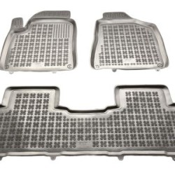 Λαστιχένια πατάκια Rezaw Plast για SSANGYONG Korando III (2011-2019)  τύπου σκαφάκι - 3τμχ.