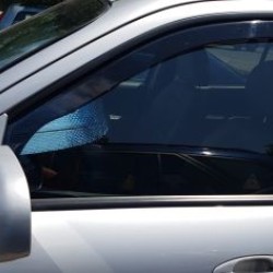 Ανεμοθραύστες για Hyundai Santa Fe (2000-2006) 5 πορτο - 2 τμχ. εμπρός