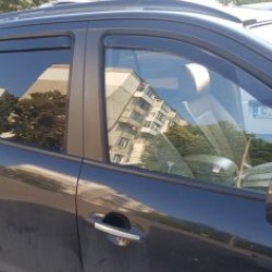 Ανεμοθραύστες για Hyundai Santa Fe (2006-2012) 5 πορτο - 4 τμχ. εμπρός και πίσω