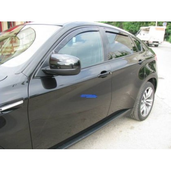 Ανεμοθραύστες για BMW X6 E71 (2007+) - 4 τμχ. εμπρός και πίσω