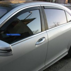 Ανεμοθραύστες για Mercedes S-Class V221  (2007-2013) sedan (μακρύ) - 4 τμχ. εμπρός και πίσω 72cm