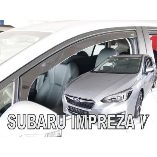 Ανεμοθραύστες για Subaru Impreza (2017+) 5 πορτο - 2 τμχ εμπρός