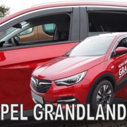 Ανεμοθραύστες για Opel Grandland X (2017+) 4 πορτο - 4 τμχ. εμπρός και πίσω Ανεμοθραύστες για Opel Grandland X (2017+) 4 πορτο - 4 τμχ. εμπρός και πίσω