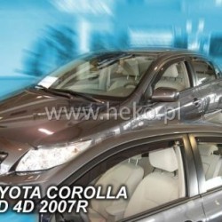Ανεμοθραύστες για Toyota Corolla (2007-2013) sedan - 4 τμχ εμπρός και πίσω Ανεμοθραύστες για Toyota Corolla (2007-2013) sedan - 4 τμχ εμπρός και πίσω