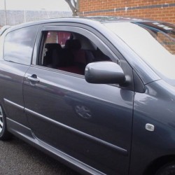 Ανεμοθραύστες για Toyota Corolla (2002-2007) 3 πορτο Ανεμοθραύστες για Toyota Corolla (2002-2007) 3 πορτο