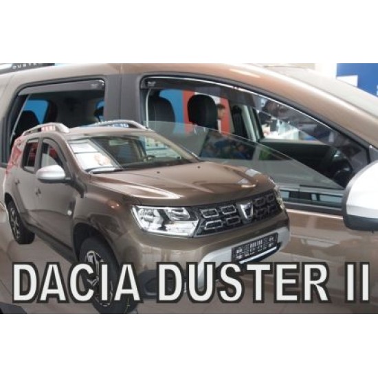 Ανεμοθραύστες για Dacia Duster (2018-2024) 5 πορτο - 4 τμχ. εμπρός και πίσω
