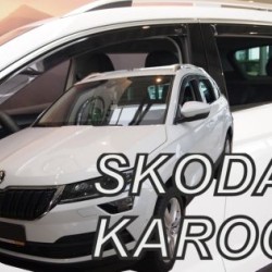 Ανεμοθραύστες για Skoda Karoq (2017+) - 4 τμχ εμπρός και πίσω