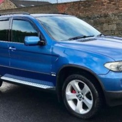 Ανεμοθραύστες για BMW X5 E53 (1999-2006) - 4 τμχ. εμπρός και πίσω Ανεμοθραύστες για BMW X5 E53 (1999-2006) - 4 τμχ. εμπρός και πίσω