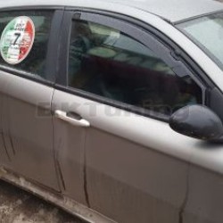 Ανεμοθραύστες για Alfa Romeo 147 (2000-2010) - 5 πορτο - 4 τμχ. εμπρός και πίσω Ανεμοθραύστες για Alfa Romeo 147 (2000-2010) - 5 πορτο - 4 τμχ. εμπρός και πίσω