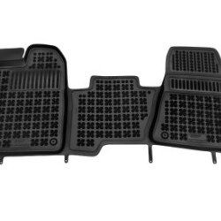 Λαστιχένια πατάκια Rezaw Plast για Ford Transit Custom (2013-2023) / Tourneo Custom (2013-2018) / Transit (2013+) - 3 θέσιο τύπου σκαφάκι - 1τμχ.