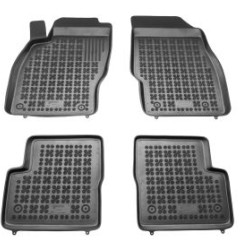 Λαστιχένια πατάκια Rezaw Plast για Opel Corsa D (2006-2014) / E (2014-2019) - τύπου σκαφάκι - 4τμχ.