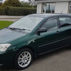 Ανεμοθραύστες για Toyota Corolla (2002-2007) 5 πορτο - 4 τμχ. εμπρός και πίσω Ανεμοθραύστες για Toyota Corolla (2002-2007) 5 πορτο - 4 τμχ. εμπρός και πίσω
