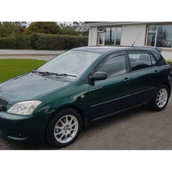 Ανεμοθραύστες για Toyota Corolla (2002-2007) 5 πορτο - 4 τμχ. εμπρός και πίσω