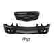 Προφυλακτήρας εμπρός tuning για Mercedes W211 E-Class (2002-2009) - AMG με μαύρη μάσκα και προβολάκια