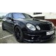 Προφυλακτήρας εμπρός tuning για Mercedes W211 E-Class (2002-2009) - AMG με μαύρη μάσκα και προβολάκια