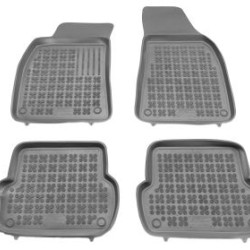 Λαστιχένια πατάκια Rezaw Plast για AUDI A4 B6 / B7 (2001-2008) τύπου σκαφάκι - γκρι - 4τμχ.