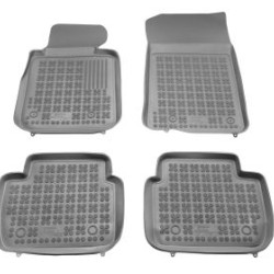 Λαστιχένια πατάκια Rezaw Plast για BMW σειρά 3 E46 (1998-2005) / E90 / E91(2004-2013) - τύπου σκαφάκι - γκρι - 4τμχ.