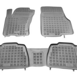 Λαστιχένια πατάκια Rezaw Plast για MERCEDES ML W163 (1998-2005) - τύπου σκαφάκι - γκρι - 4τμχ.