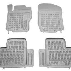 Λαστιχένια πατάκια Rezaw Plast για MERCEDES ML W164 (2005-2011) / GL X164 (2006-2012) - τύπου σκαφάκι - γκρι - 4τμχ.