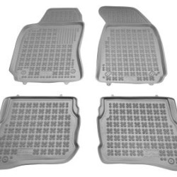 Λαστιχένια πατάκια Rezaw Plast για VW Passat B5 / B5.5 (1996-2005) - τύπου σκαφάκι - γκρι - 4τμχ.