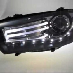 Φανάρια εμπρός led για Vw Scirocco (2008+) - μαύρα , χωρίς λάμπες (Η7) - σετ 2τμχ. Φανάρια εμπρός led για Vw Scirocco (2008+) - μαύρα , χωρίς λάμπες (Η7) - σετ 2τμχ.