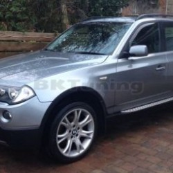 Ανεμοθραύστες για BMW X3 E83 (2003-2010) - 4 τμχ. εμπρός και πίσω