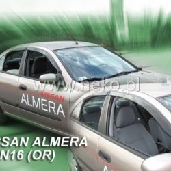 Ανεμοθραύστες για NISSAN ALMERA N16 (2000-2005) sedan 4 πορτο - 4 τμχ. εμπρός και πίσω - αυτοκόλλητοι Ανεμοθραύστες για NISSAN ALMERA N16 (2000-2005) sedan 4 πορτο - 4 τμχ. εμπρός και πίσω - αυτοκόλλητοι