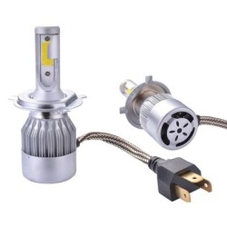 Led λάμπες 9004 / 9007 για μεσαία και μεγάλα φώτα 7600 lumen , 36 Watt - COB 6000K - 2τμχ. Led λάμπες 9004 / 9007 για μεσαία και μεγάλα φώτα 7600 lumen , 36 Watt - COB 6000K - 2τμχ.