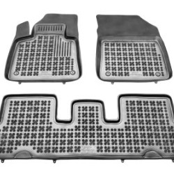 Λαστιχένια πατάκια Rezaw Plast για CITROEN C4 Picasso II / Grand Picasso II (2013-2018) / SpaceTourer (2018-2022) - 7 seats - τύπου σκαφάκι - 3τμχ.