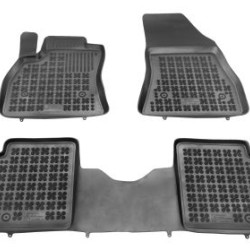 Λαστιχένια πατάκια Rezaw Plast για FIAT 500L / 500L Trekking / 500L Living (2013-2022) 7 θέσιο - τύπου σκαφάκι - 3τμχ.