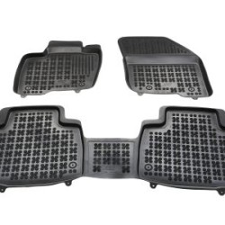 Λαστιχένια πατάκια Rezaw Plast για FORD Edge II (2015–2023) - τύπου σκαφάκι - 3τμχ.