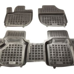 Λαστιχένια πατάκια Rezaw Plast για HONDA Jazz III (2015-2020) - τύπου σκαφάκι - 3τμχ.