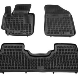 Λαστιχένια πατάκια Rezaw Plast για KIA Soul II (2013-2018) - τύπου σκαφάκι - 3τμχ.