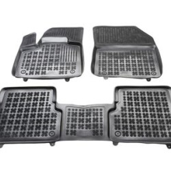 Λαστιχένια πατάκια Rezaw Plast για PEUGEOT 3008 (2016-2024) - except for the Plug-in Hybrid - τύπου σκαφάκι - 3τμχ.