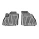 Λαστιχένια πατάκια Rezaw Plast για CITROEN Nemo (2008-2017) / FIAT Fiorino III 2007-2020) / PEUGEOT Bipper (2007-2016) - μπροστινά τύπου σκαφάκι - 2τμχ.