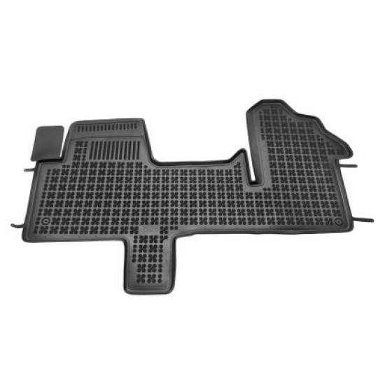 Λαστιχένια πατάκια Rezaw Plast για Renault Master III (2010-2024) / Opel Movano (2010-2022) - front - with an extra material on the driver side - τύπου σκαφάκι - 1τμχ.