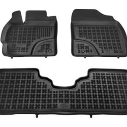 Λαστιχένια πατάκια Rezaw Plast για TOYOTA Prius + (2011-2017) - τύπου σκαφάκι - 3τμχ.