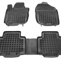 Λαστιχένια πατάκια Rezaw Plast για TOYOTA Rav4 III (2005-2013) - for American version - τύπου σκαφάκι - 3τμχ.