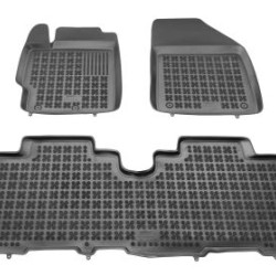 Λαστιχένια πατάκια Rezaw Plast για TOYOTA Verso S (2010-2017)  / Yaris Verso (1999-2006) - τύπου σκαφάκι - 3τμχ.
