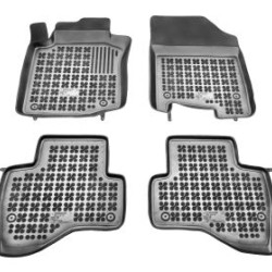 Λαστιχένια πατάκια Rezaw Plast για CITROEN C1 I (2005-2014) / PEUGEOT 107 (2005-2014) / TOYOTA AYGO I (2005-2014) - τύπου σκαφάκι - 4τμχ.