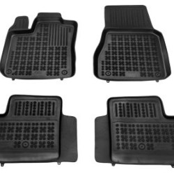 Λαστιχένια πατάκια Rezaw Plast για RENAULT Twingo III (2014+) - 5-door - τύπου σκαφάκι - 4τμχ.