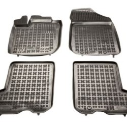 Λαστιχένια πατάκια Rezaw Plast για DACIA Sandero II (2012-2018) - τύπου σκαφάκι - 4τμχ.