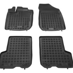 Λαστιχένια πατάκια Rezaw Plast για Dacia Logan II MCV Sedan (2013-2020) - τύπου σκαφάκι - 4τμχ.